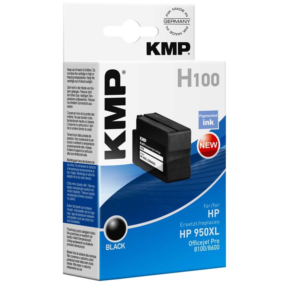 KMP H100 Тонировочный патрон schwarz compatibel mit HP CN 045 AE