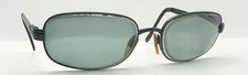 Vintage Sergio Tacchini S.T.1070-S Black Pilot Sunglasses FRAMES ONLY Italy