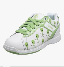 Etonic RARE Big Glo-Alien Perfect Slide Bowling Shoes Sneakers Kids Size 6