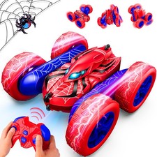 Spider RC Cars Remote Control Car, Double Sided 360 Flip 4WD Rechargeable RC...