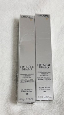 Lancome Lot of 2 Hypnose Drama Mascara Volume 01 Excessive Black, 0.23 oz.
