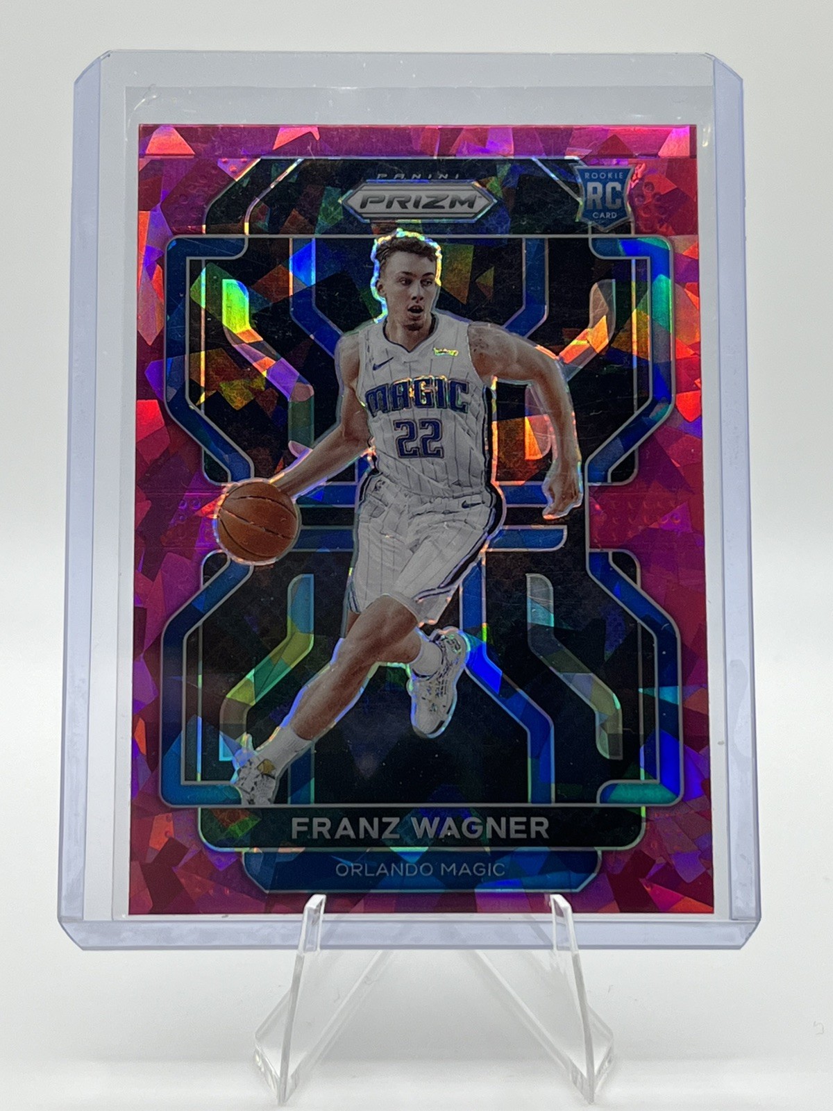 FRANZ WAGNER 2021-22 PANINI PRIZM PINK CRACKED ICE PRIZM RC PARALLEL #310
