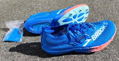 Brooks Hyperion Elite MD Spikes US 10  EUR 44 Gebraucht