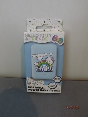Sanrio Hello Kitty/Cinnamoroll Portable Power Bank NEW