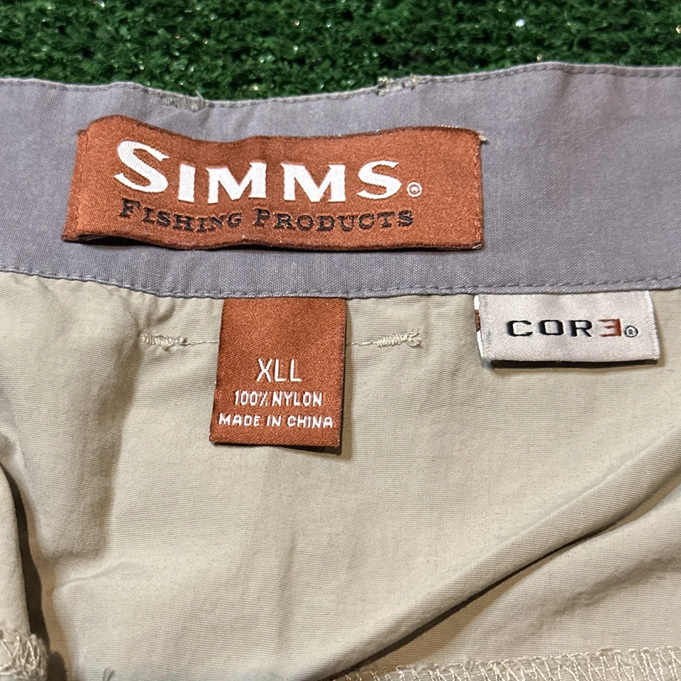 Simms COR 3 Super Lightweight Zip Off Convertible Pants Fishing Hiking UPF 30 - Image 4 of 4