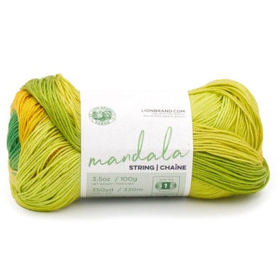 Lion Brand Mandala String Yarn-Acoustic - 3 Pack