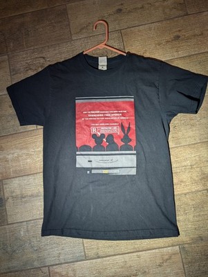 Vintage 2000s 2600 Hacker Quarterly T-Shirt MPAA Lawsuit DVD DeCSS Size L Y2K