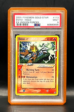 Entei Gold Star 113/115 Holo W/Swirl🌀 2005 Pokémon EX Unseen Forces ⭐PSA 9 Mint on eBay