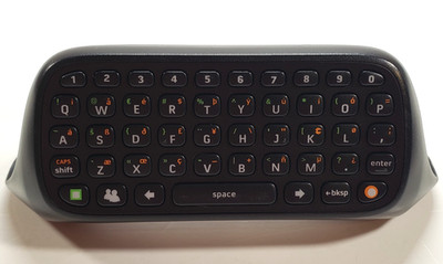 Microsoft Xbox 360 [X852479-001] Chatpad Black Genuine OEM Controller Keyboard