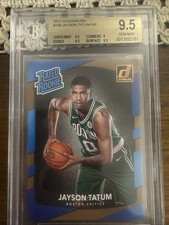 2017-18 Panini Donruss Rated Rookies Jayson Tatum #198 (RC) Bgs9.5