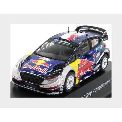 Ford Fiesta WRC 2017 Winner ミニカー 1:43 MINIPARTES Ford Fiesta Wrc Red Bull #1 Winner Rally Portugal
