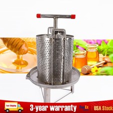 Honey Press Extractor Beekeeping Manual Honey Press Machine Tool Stainless Steel