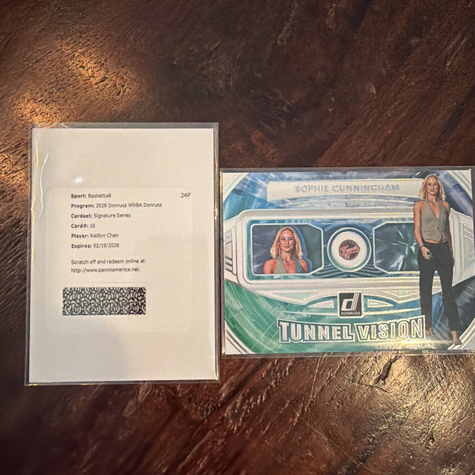 2026 Panini Donruss WNBA Signature Series Kaitlyn Chen Autograph AUTO REDEMPTION