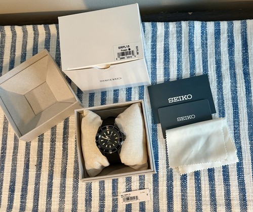 Seiko Prospex Automatic Diver Black Dial SRPL15