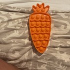 Orange Carrot Shaped Pop It Fidget Tactile Sensory Toy for Ages 3-16 — photo 1
