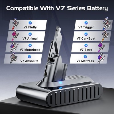 Dyson V7 Battery Replacement 21.6V 10.0Ah 229687 Compatible with