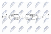 Antriebswelle Nty NPW-FR-180 FüR Ford Edge Tdci Turbo Awd