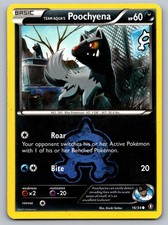 Team Aqua's Poochyena 16/34 Double Crisis Pokemon Heavily Played on eBay
