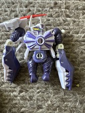 Vintage Saban's Power Rangers Mixx N Morph Samurai White Claw Rangerzord Figure