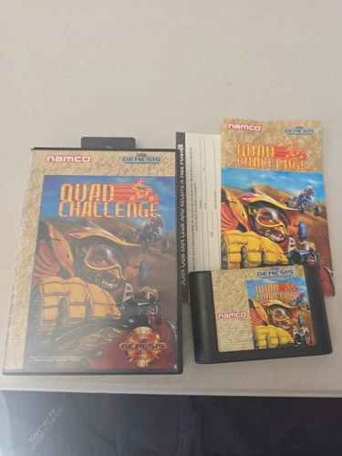 Quad Challenge (Sega Genesis, 1991) CIB