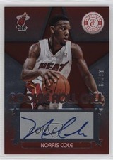 2012-13 Totally Certified Rookie Roll Call Red /79 Norris Cole #34 Auto 05fy