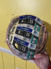 Southwire 25 ft. 4AWG Solid Bare Copper Grounding Wire Indoor/Outdoor