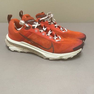 Nike React Terra Kiger 9 Men 7.5 Trail Running Shoes Picante Red DR2693-600