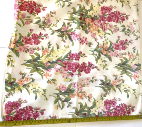 Laura Ashley Coordinating Pink Floral Pattern Bedding / Pillow Shams / Covers - Picture 7 of 22