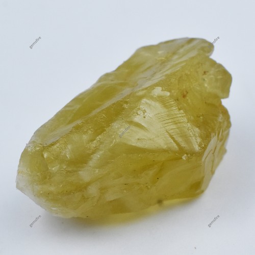 Earth Mined ROUGH Natural 223.65 Ct Lemon Topaz Uncut Loose Gemstone CERTIFIED - Picture 3 of 12