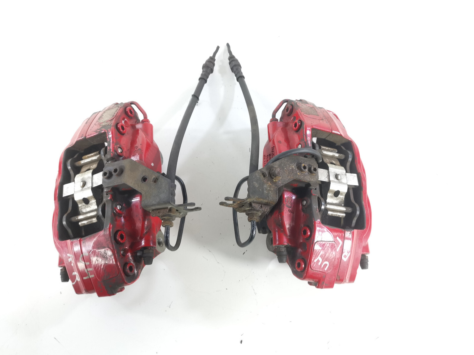 2014-2021 MASERATI GHIBLI S Q4 3.0L AWD REAR BREMBO BRAKE CALIPER SET OEM