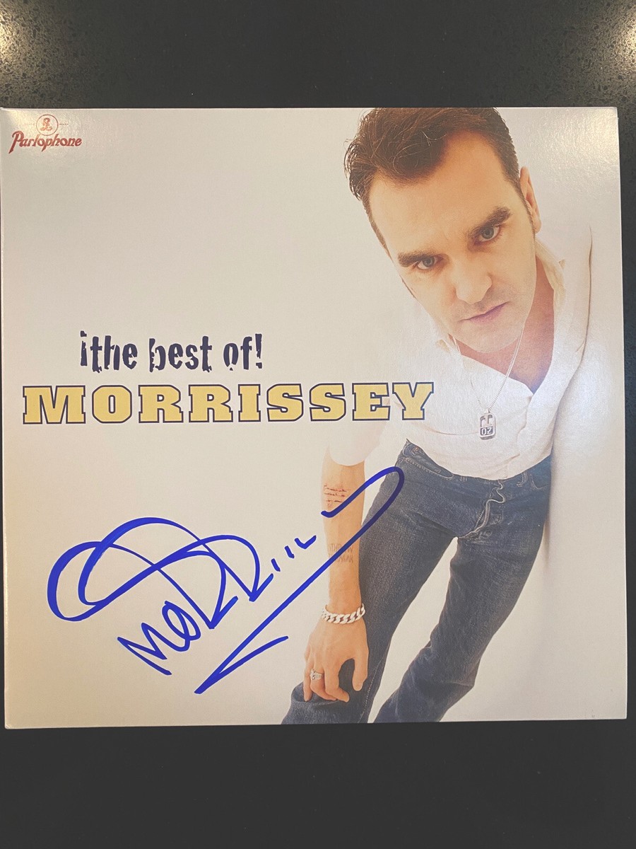 MORRISSEY SIGNED VINYL! Authenticated Signature! Morrissey