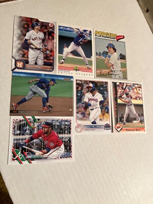 7 born in Puerto Rico baseball cards cscan Ellie Rodriguez Leo Gomez Correa eddi