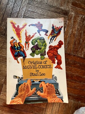 Origins Of Marvel Comics By Stan Lee First Press 1974 Fireside Simon & Shuchster