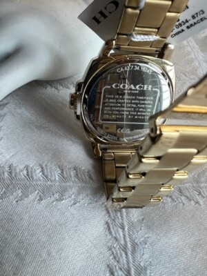 Coach New York Boyfriend Watch | eBay