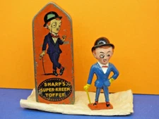 BRITAINS LEAD SHARPS TOFFEE SIR KREEMY KNUT FIGURE MINT IN ORIGINAL V.RARE TIN