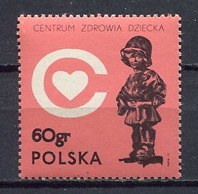 35840) POLEN 1972 POSTFRISCH ** Kindergesundheitszentrum 1v.