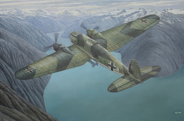 Roden Plastic Kit Ref 341 - 1:144 Scale - Heinkel He 111 H-6