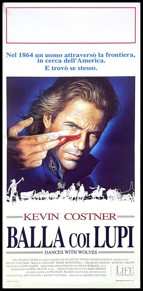 Locandina di Balla coi lupi (1990)