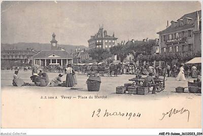 AKEP3-0239-SCHWEIZ - VEVEY - Platz Am Markt