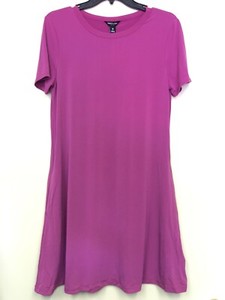 short sleeve tunic dress with pockets