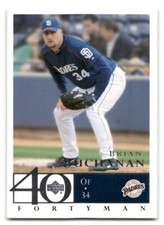 Brian Buchanan 2003 Upper Deck 40-Man Baseball #656 San Diego Padres