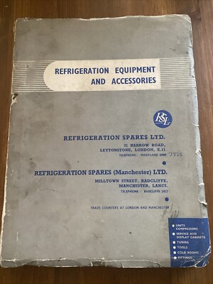 RSL Kälteanlagen Vintage Katalog - PJ9