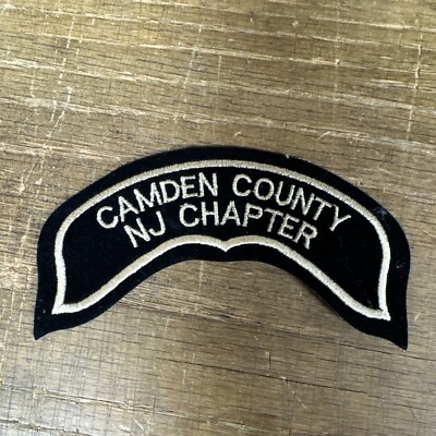 Harley Davidson HOG Camden County NJ Chapter Vest 5 x 2'' Patch