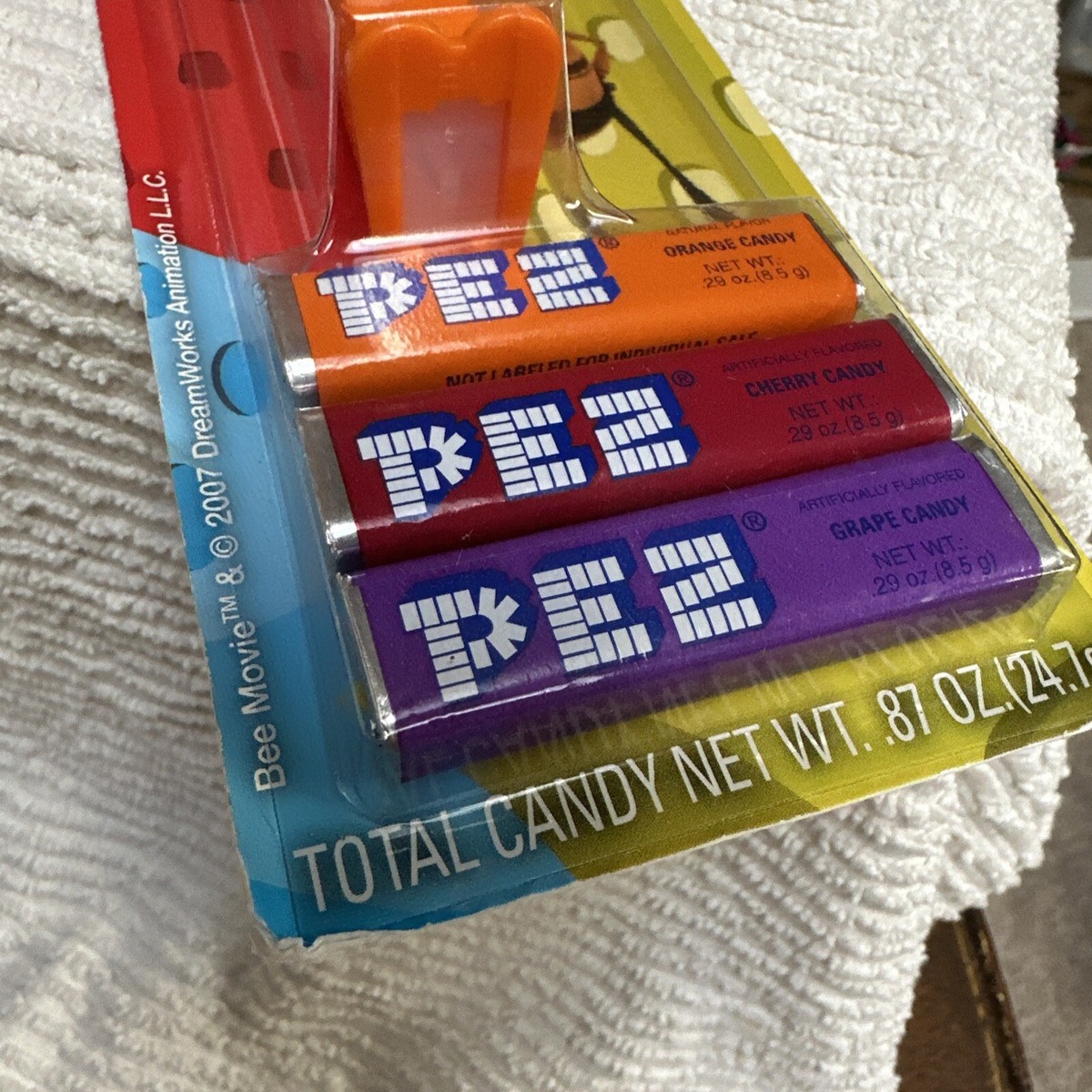 PEZ Dreamworks Bee Movie BARRY 5.9 CARD c169 | eBay