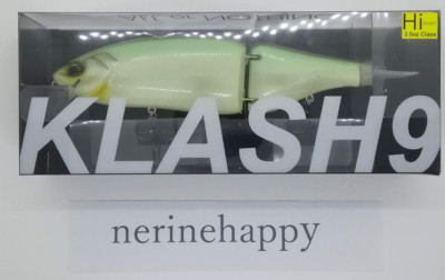 DRT KLASH9 Hi Floating Green Shad Limited Color Fishing Lure NEW