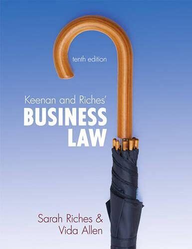 Keenan and Riches' Business Law mylawch... by Allen, Ms Vida Mixed media product - Picture 1 of 2