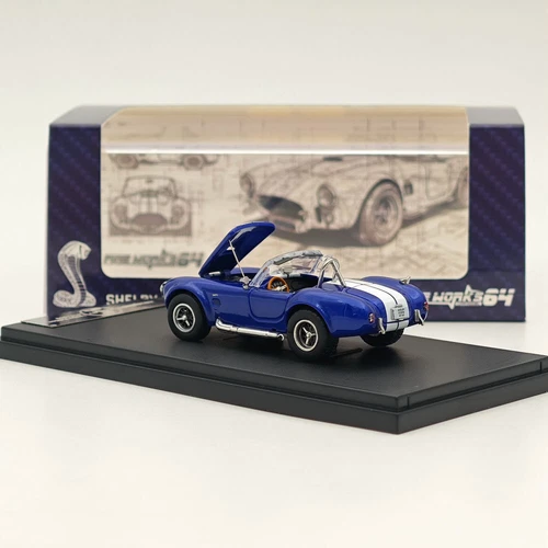 1/64 Fine Works Ford SHELBY COBRA 427S/C Blue Limit 999pcs Diecast Models Car - Picture 4 of 7