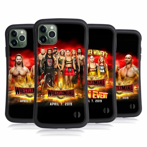 WWE WRESTLEMANIA 35 HYBRID CASE FOR APPLE iPHONES PHONES - Picture 1 of 10