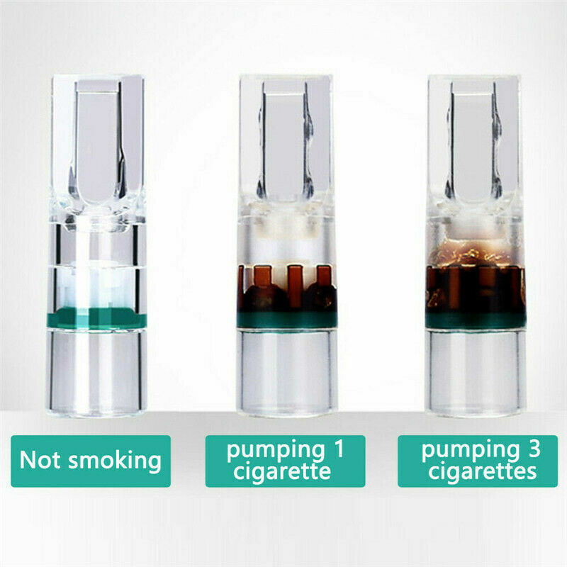 100 Pcs Pack Disposable Tobacco Cigarette Filter Holder Slim Convert Reduce  Tar