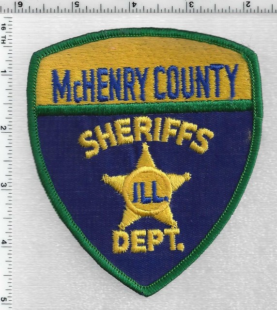 McHenry County Sheriff (Illinois) 2nd Issue Shoulder Patch eBay